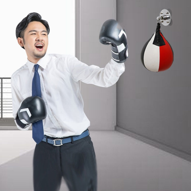 Palla da boxe sospesa a forma di pera, Black Red White, Red