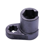 Strumento per chiave di smontaggio del manicotto del sensore di ossigeno per auto da 22 mm, 1/2 inch Plum Angle Wrench