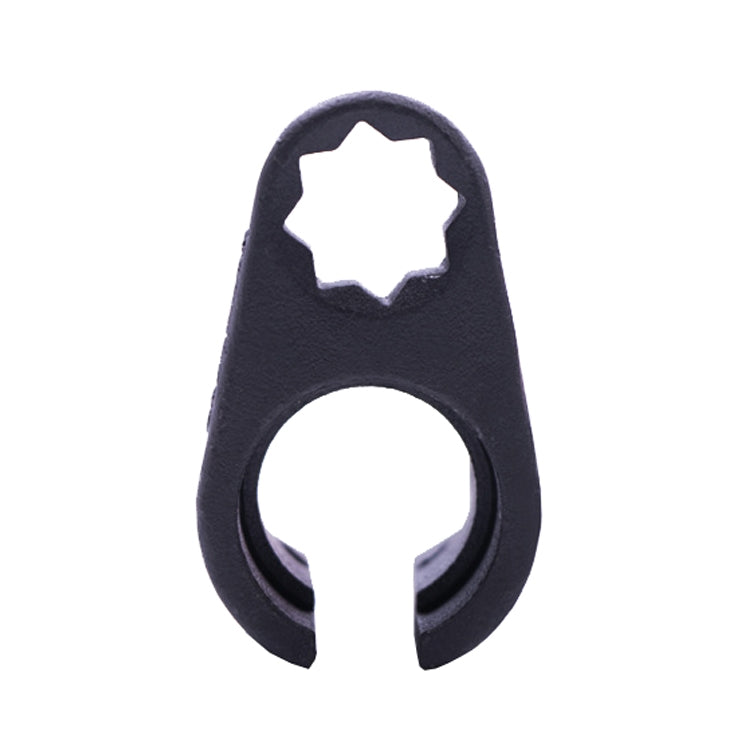 Strumento per chiave di smontaggio del manicotto del sensore di ossigeno per auto da 22 mm, 1/2 inch Plum Angle Wrench