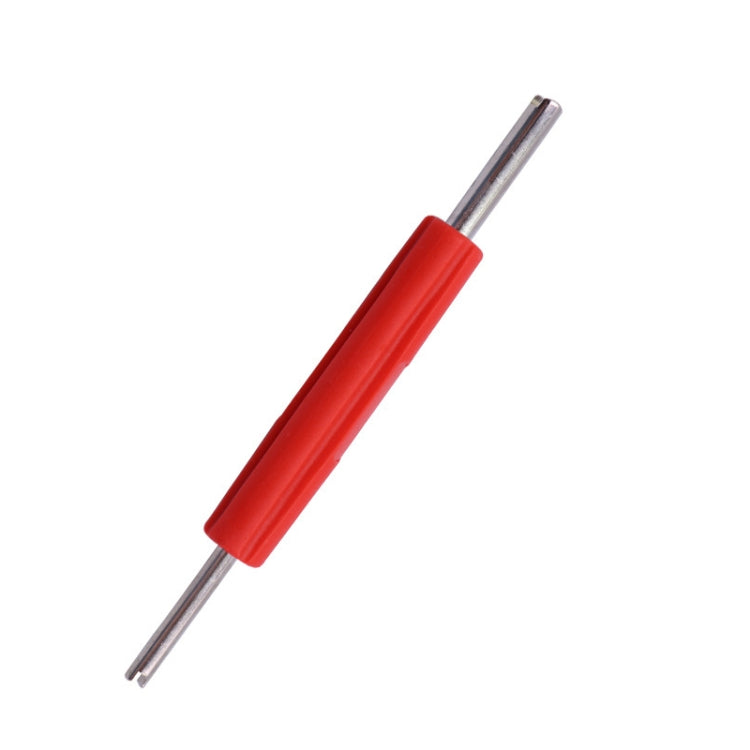 20 PCS Valvola chiave chiave per auto aria condizionata ruota pneumatico bocca d'aria strumento interruttore a doppio uso, Valve Core Wrench Key