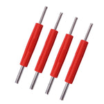 20 PCS Valvola chiave chiave per auto aria condizionata ruota pneumatico bocca d'aria strumento interruttore a doppio uso, Valve Core Wrench Key