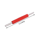 20 PCS Valvola chiave chiave per auto aria condizionata ruota pneumatico bocca d'aria strumento interruttore a doppio uso, Valve Core Wrench Key