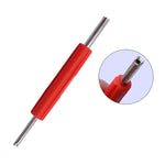 20 PCS Valvola chiave chiave per auto aria condizionata ruota pneumatico bocca d'aria strumento interruttore a doppio uso, Valve Core Wrench Key
