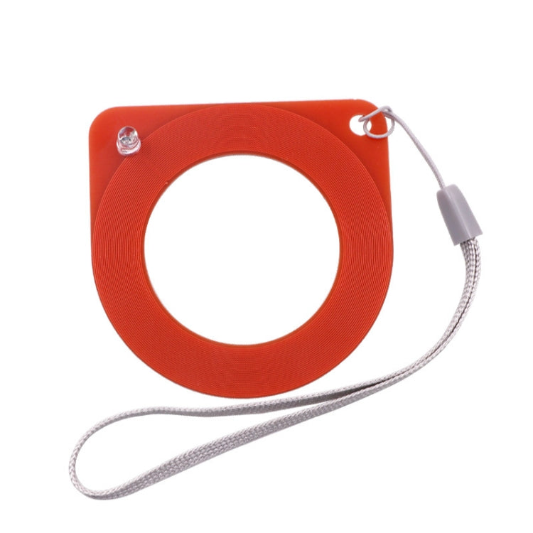 Rilevatore di bobine antifurto con chip a induzione da 5 pezzi, Red