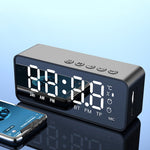 ZXL-G50 Mini Specchio Allarme Bluetooth con Display Temperatura