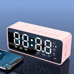 ZXL-G50 Mini Specchio Allarme Bluetooth con Display Temperatura