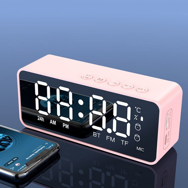 ZXL-G50 Mini Specchio Allarme Bluetooth con Display Temperatura