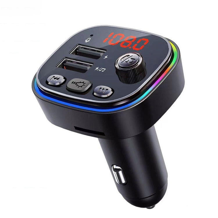 Lettore musicale MP3 Bluetooth per auto USB con luci colorate, C20, C21