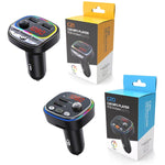 Lettore musicale MP3 Bluetooth per auto USB con luci colorate, C20, C21