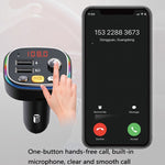 Lettore musicale MP3 Bluetooth per auto USB con luci colorate, C20, C21