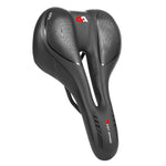 WEST BIKING Comoda sella in silicone per bicicletta, stile:, Geometric, Emergency Ribbon, Fish Scale, Rhombus Annual Wheel (Sponge), Fish Scale (Sponge)