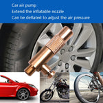 Connettore rapido per tubo di prolunga per pompa gonfiabile per auto da 2 pezzi, Tube Quick Connector(Thread Twisted Joint)