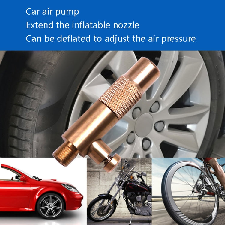 Connettore rapido per tubo di prolunga per pompa gonfiabile per auto da 2 pezzi, Tube Quick Connector(Thread Twisted Joint)