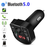 M9 Car Bluetooth MP3 Caricabatteria da auto doppio USB, M9