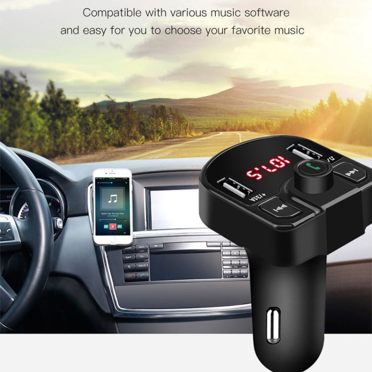M9 Car Bluetooth MP3 Caricabatteria da auto doppio USB, M9