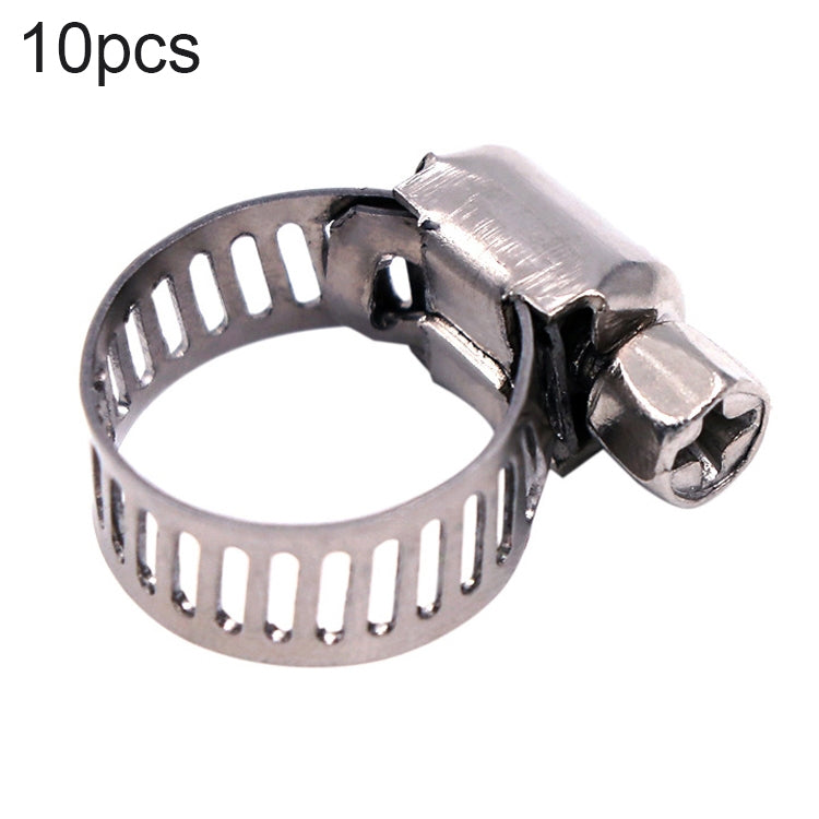 Morsetto per tubo dell'acqua in acciaio inossidabile da 100 pezzi, Stainless Steel Pipe Clamp