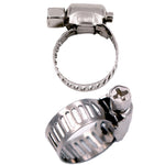 Morsetto per tubo dell'acqua in acciaio inossidabile da 100 pezzi, Stainless Steel Pipe Clamp