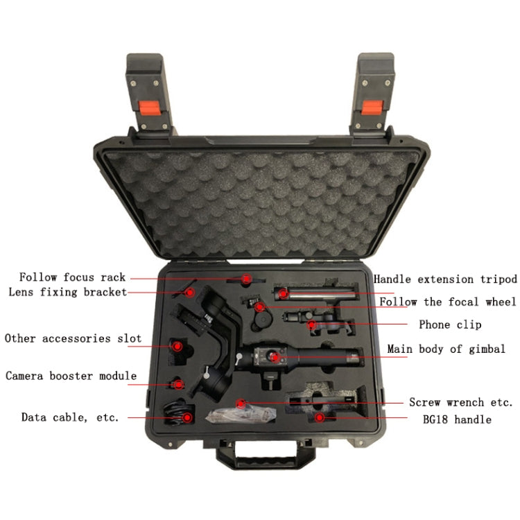 Borsa impermeabile antiurto antideflagrante per DJI Ronin SC