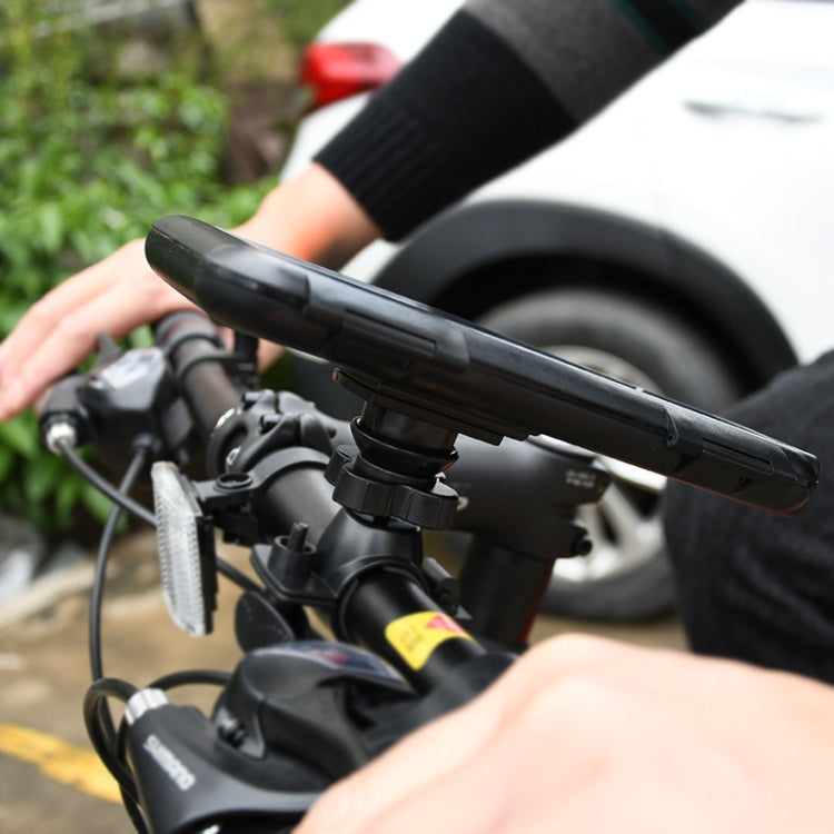 Porta cellulare impermeabile per bicicletta da moto, stile:, Flat Button (6.5 inch), Rearview Mirror (6.5 inch), Handlebar (7 inch), Rearview Mirror (7 inch)