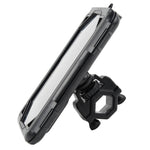 Porta cellulare impermeabile per bicicletta da moto, stile:, Flat Button (6.5 inch), Rearview Mirror (6.5 inch), Handlebar (7 inch), Rearview Mirror (7 inch)