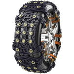 Catene da Neve Emergenza Neve Per Auto SUV Pneumatici Generali, Yellow 8764A, Black 8764B