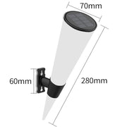 Lampada da parete solare LED per esterni IP65 30cm