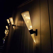 Lampada da parete solare LED per esterni IP65 30cm