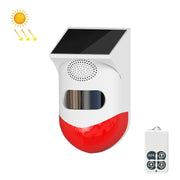Allarme solare a infrarossi impermeabile per esterni, specifiche:, Independent, Remote Control, Wireless, Recording