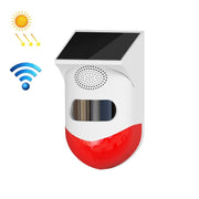 Allarme solare a infrarossi impermeabile per esterni, specifiche:, Independent, Remote Control, Wireless, Recording