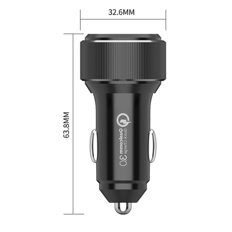 QIAKEY Caricatore per auto a ricarica rapida a doppia porta, TM313, TM319, TM328, TM328L, TM329, TM330