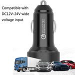 QIAKEY Caricatore per auto a ricarica rapida a doppia porta, TM313, TM319, TM328, TM328L, TM329, TM330