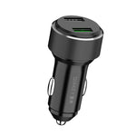 QIAKEY Caricatore per auto a ricarica rapida a doppia porta, TM313, TM319, TM328, TM328L, TM329, TM330