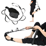 2 PCS Yoga Stretch Trainer Riabilitazione Correzione Cintura Piede Caduta Barella, Oxford Black