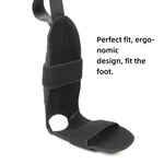 2 PCS Yoga Stretch Trainer Riabilitazione Correzione Cintura Piede Caduta Barella, Oxford Black