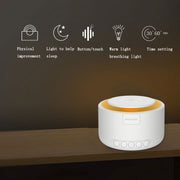 Strumento per dormire con rumore bianco a luce calda intelligente da 2 pezzi, CS5