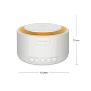 Strumento per dormire con rumore bianco a luce calda intelligente da 2 pezzi, CS5