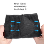 2 paia di piedini piatti con supporto in silicone S M L
