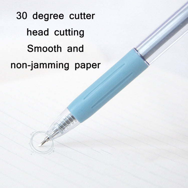 20 PCS Press Pen Type Utility Knife Student Appointment Book Paper Cutting Knife, Cutting Knife