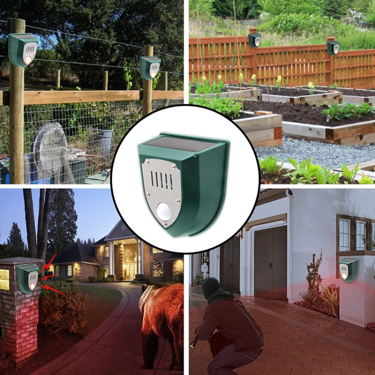 N911M Solar Rouse Alarm Lamp Induzione a infrarossi Animal Drive, N911M