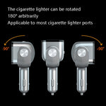 Ozio Caricabatteria da Auto Accendisigari Con Spina USB Caricabatteria da Auto, Y34Q 5.3A Silver, Y34Q 5.3A Black, Y48Q 6.5A Black, Y48Q 6.5A Silver