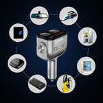 Ozio Caricabatteria da Auto Accendisigari Con Spina USB Caricabatteria da Auto, Y34Q 5.3A Silver, Y34Q 5.3A Black, Y48Q 6.5A Black, Y48Q 6.5A Silver
