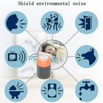 Lampada White Noise Sleep Light con doppio aiuto sonno USB