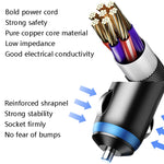 Spina di conversione accendisigari per caricabatteria da auto Ozio, Y34QA Black QC3.0 Fast Charge, Y48QA Black All Agreement Flash Charge
