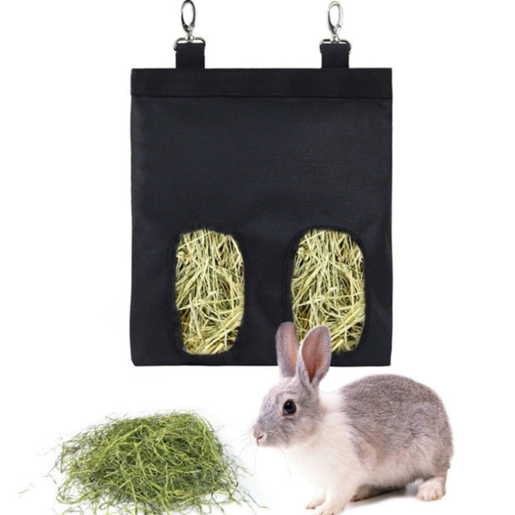 2 PCS Borsa per riporre il fieno da appendere per piccoli criceti domestici, Small, Large