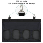 2 PCS Borsa per riporre il fieno da appendere per piccoli criceti domestici, Small, Large