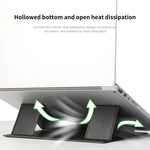 Supporto per telefono tablet pieghevole in pelle per laptop, Leather Folding Stand