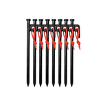 Chiodi a terra a baldacchino fissi antivento da campeggio all'aperto, 4 PCS 20cm, 6 PCS 20cm, 8 PCS 20cm, 10 PCS 20cm, 4 PCS 25cm, 6 PCS 25cm, 8 PCS 25cm, 10 PCS 25cm, 4 PCS 30cm, 6 PCS 30cm, 8 PCS 30cm, 10 PCS 30cm, 4 PCS 40cm, 6 PCS 40cm, 8 PCS 40cm ...