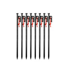 Chiodi a terra a baldacchino fissi antivento da campeggio all'aperto, 4 PCS 20cm, 6 PCS 20cm, 8 PCS 20cm, 10 PCS 20cm, 4 PCS 25cm, 6 PCS 25cm, 8 PCS 25cm, 10 PCS 25cm, 4 PCS 30cm, 6 PCS 30cm, 8 PCS 30cm, 10 PCS 30cm, 4 PCS 40cm, 6 PCS 40cm, 8 PCS 40cm ...