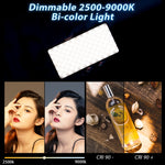 Ulanzi VIJIM VL200 200 LED 2500-9000K Luce di riempimento a doppia temperatura di colore, VIJIM VL200