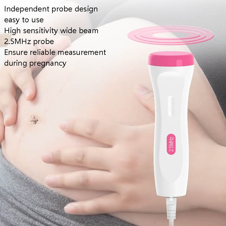 Cardiofrequenzimetro fetale domestico delle donne incinte, U3-02(Pink)